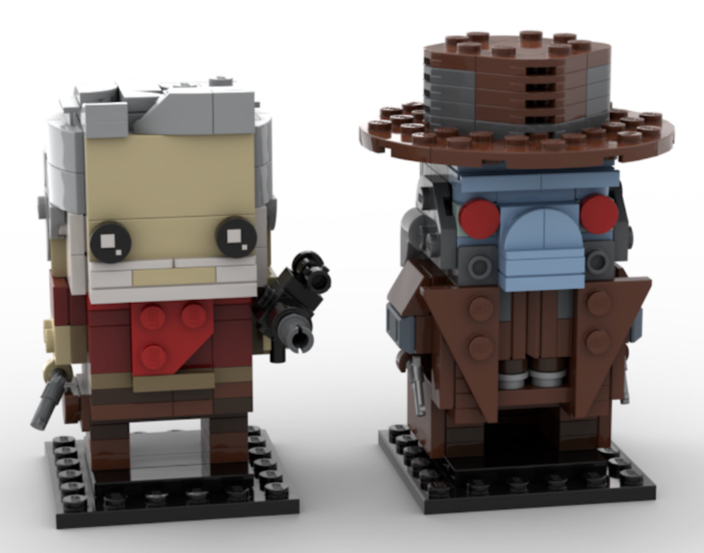 Lego Cad Bane vs Cobb Vanth Brickheadz