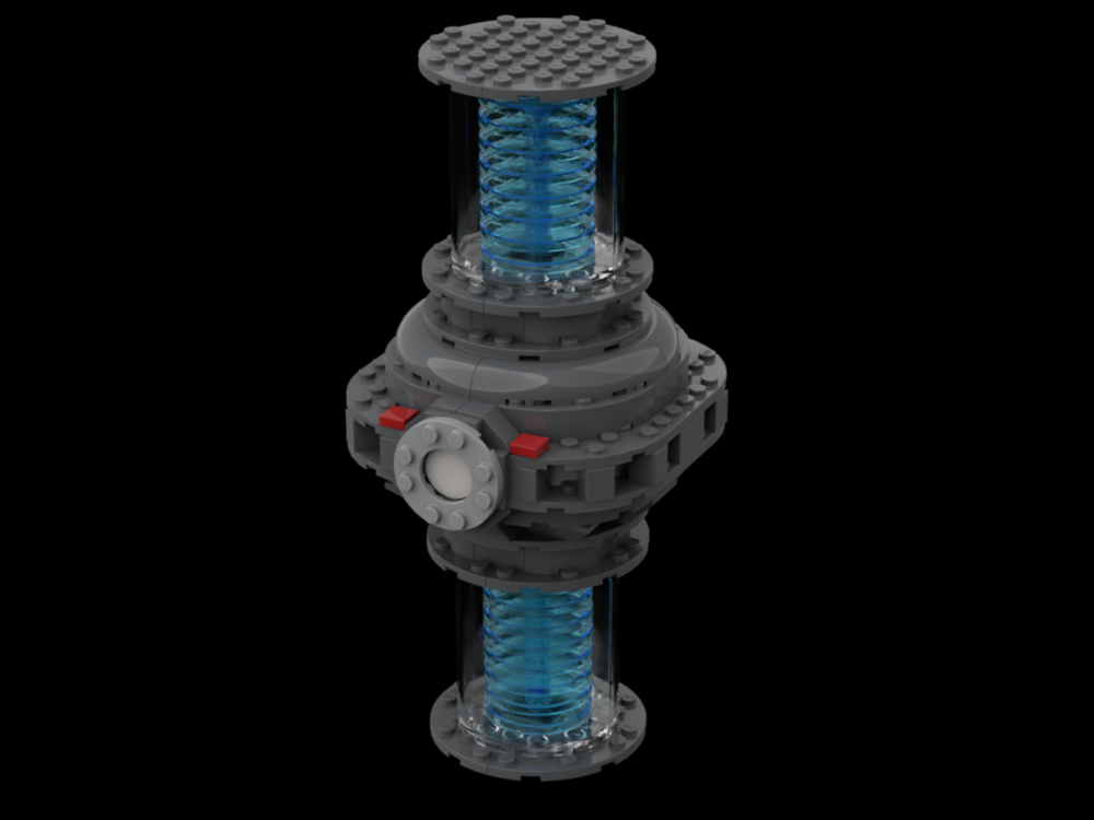 Lego Galaxy Class Warp Core Model