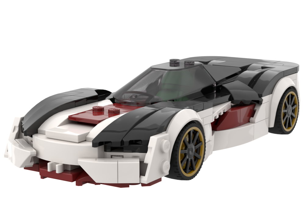 Lego Dodge SRT Tomahawk VGT (#93 Racing Livery)