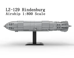 LZ-129 Hindenburg 1:800 Scale