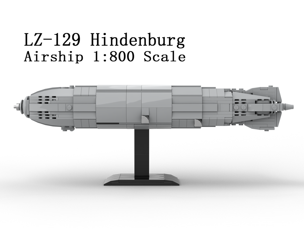 Lego LZ-129 Hindenburg 1:800 Scale