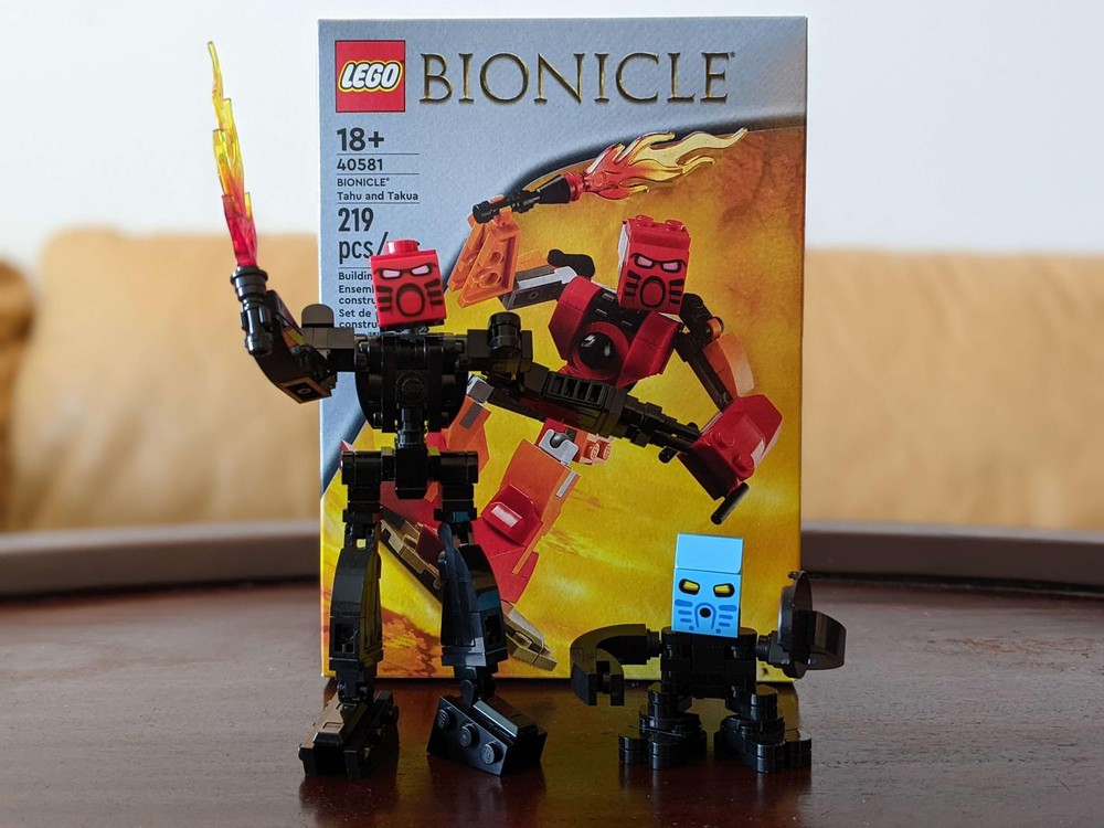 Lego Tahu and Takua GWP Revamp (Shadow Toa)