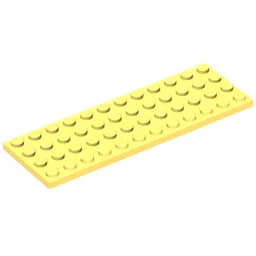 Plate 4 x 12 / Bright Light Yellow