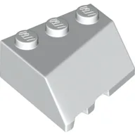 Brick Wedged, Sloped 45° 3 x 3 Right / White