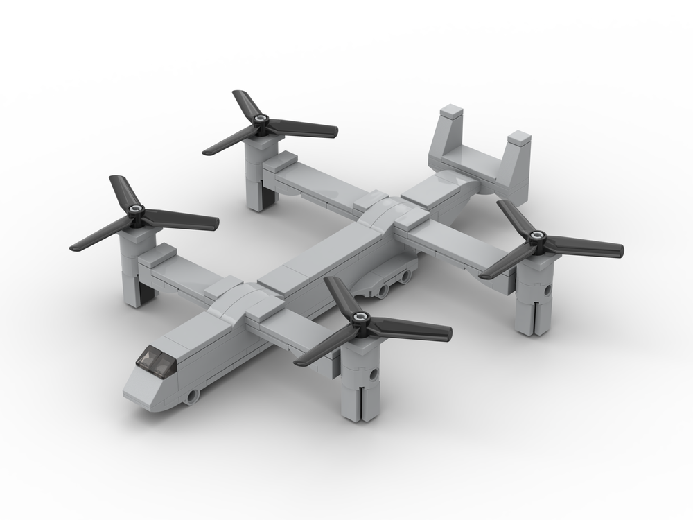 Lego Bell Boeing VTOL Quad Prototype