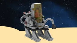 Classic Space Reimagined: Walking Astro Grappler (6882)