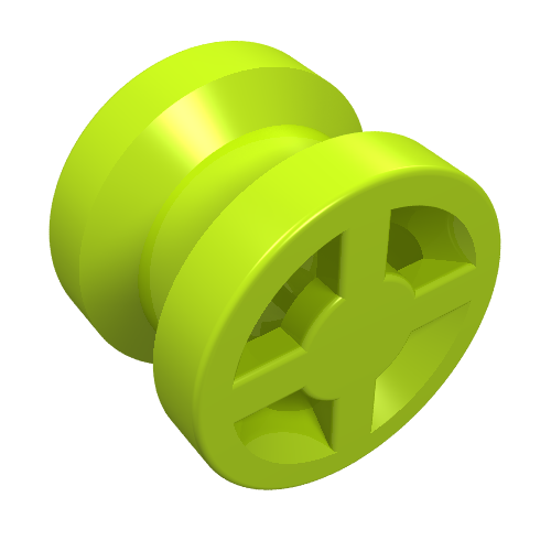 Lego Wheel 8 x 6 / Lime
