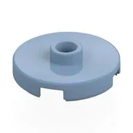 Plate Special Round 2 x 2 with Center Stud (Jumper Plate) / Sand Blue