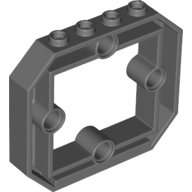 Lego Brick Special 1 x 6 x 4 with 4 Pin Holes and Opening