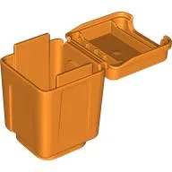 Duplo Garbage Can / Bin / Orange