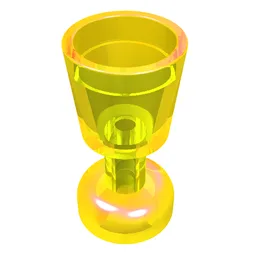 Equipment Goblet / Glass / Trans-Yellow