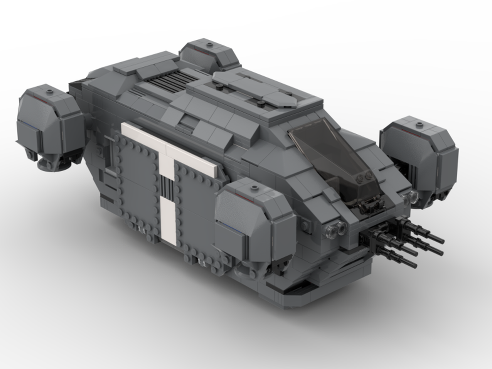 Lego Star wars style dropship