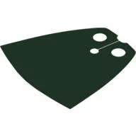 Neckwear Cape, Standard [Traditional Starched Fabric] / Dark Green