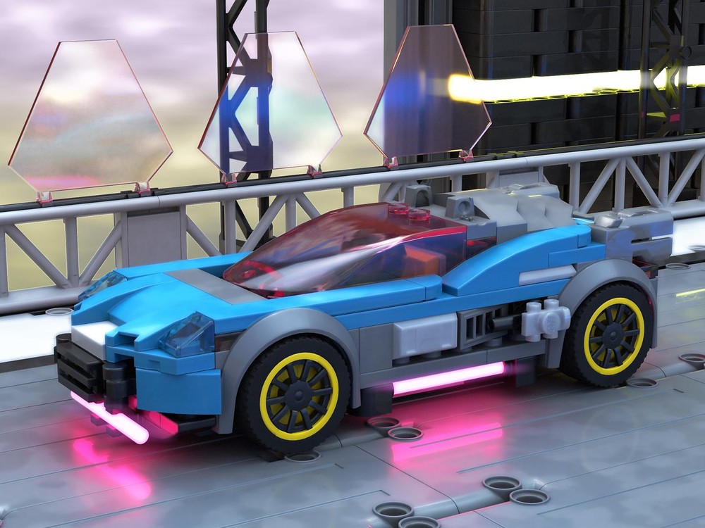 Lego Cyberpunk car