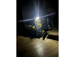 Fully RC controlled 12Ch wheel excavator