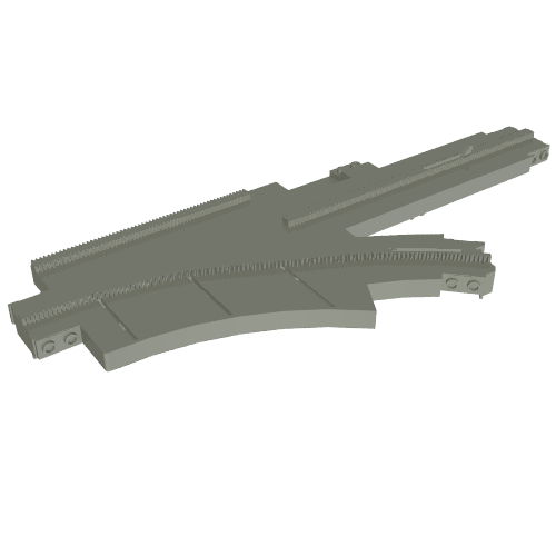 Lego Animal, Dog, Small (Puppy), Alsatian / German Shepherd (Police Dog) [PLAIN] / Light Gray