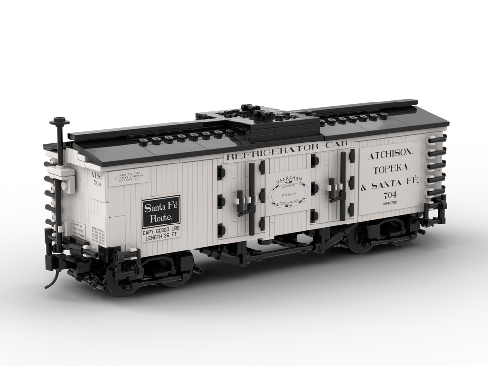 Lego ATSF Hanrahan Reefer