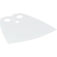 Neckwear Cape, Standard [Traditional Starched Fabric] / White