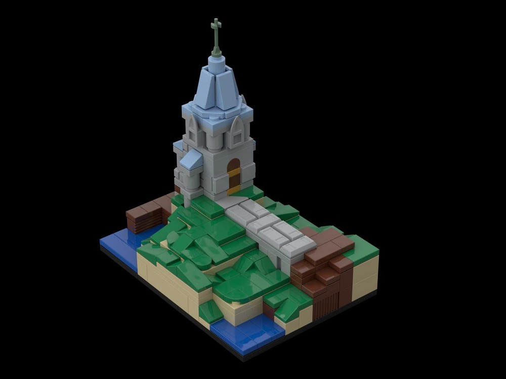 Lego Final Fantasy Tactics - Mini Orbonne Monastery