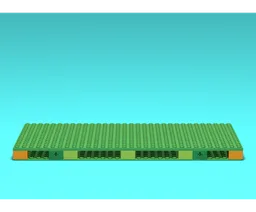 MIls half plate system for modular city