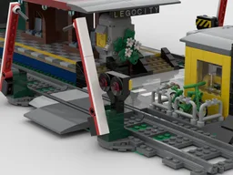 Large train stop