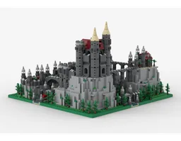 Castle in the mountains