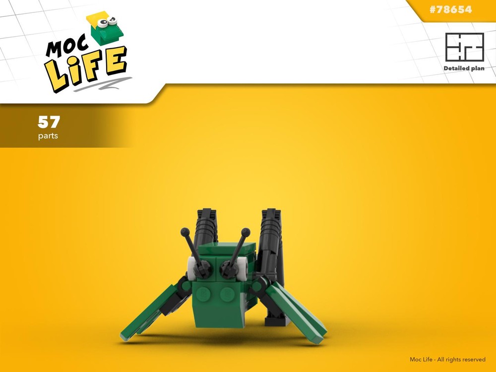 Lego Grasshopper