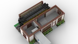 Multipurpose Trackside Building