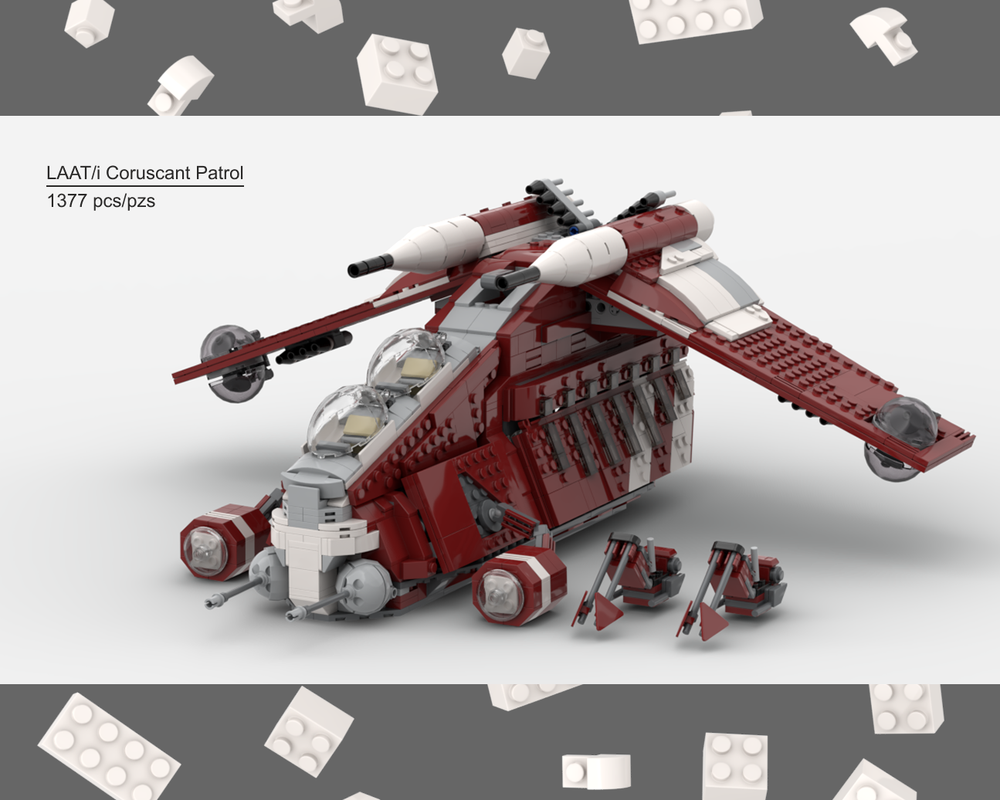 Lego LAAT/i Coruscant Patrol