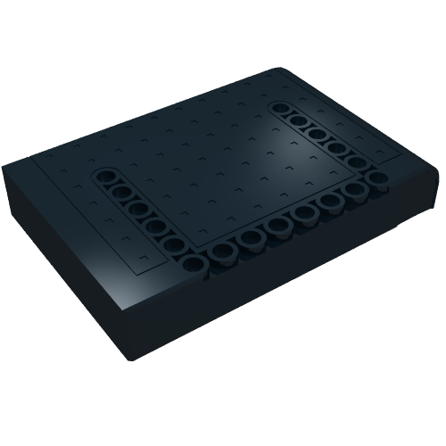 Lego Battery Cover, Code Pilot / Black
