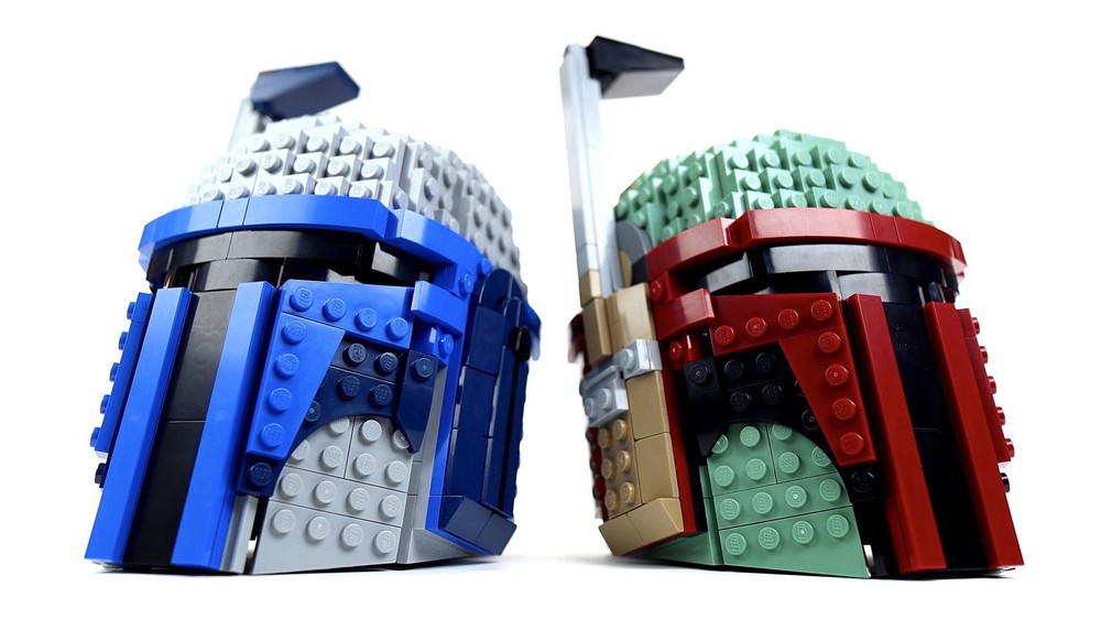 Lego Jango Fett Helmet Bust - Watch on YouTube!