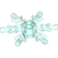 Snowflake / Star 4 x 4 / Trans-Light Blue