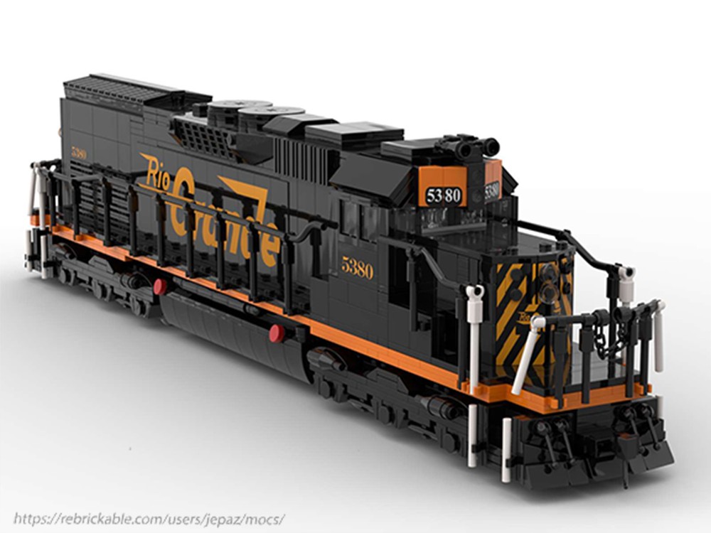 Lego Denver & Rio Grande Western EMD SD40T-2