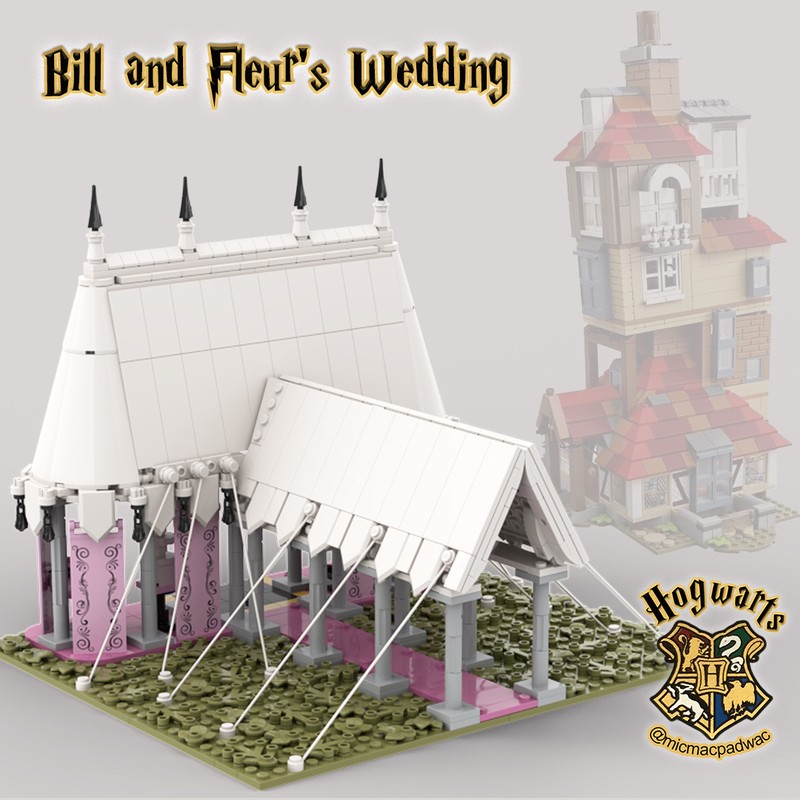 Lego Bill And Fleur's Wedding Tent