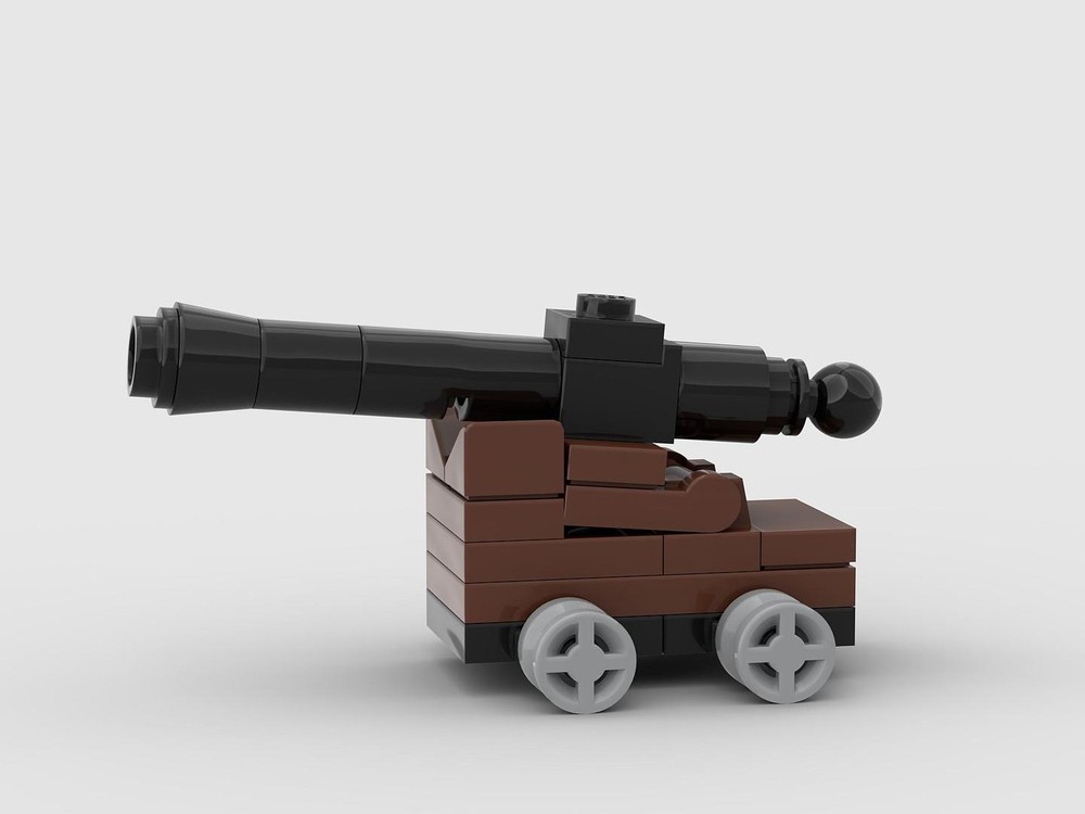 Lego Brick Build Cannon