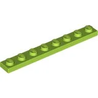 Plate 1 x 8 / Lime