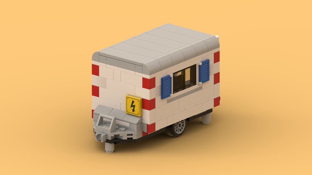 Lego HandyHans JobShackTrailer v2