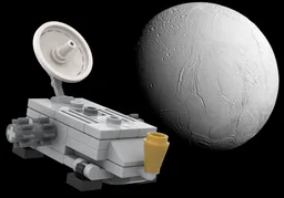 Enceladus Orbilander Spacecraft