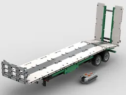 RC Power Functions Low Loader Flatbed Trailer for Mack Anthem 42078