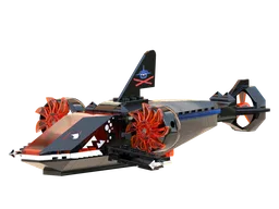 Aqua - Shark - Black Shark Submarine