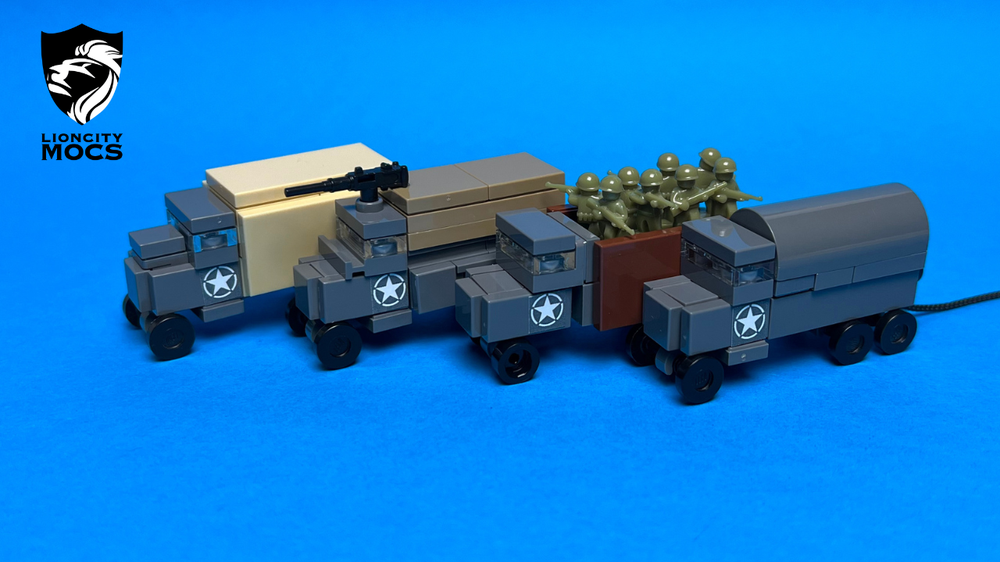 Lego CCKW Truck & Variants (1:120)