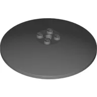 Dish 8 x 8 Inverted [Radar], Solid Studs, Rounded Anti-stud Underside / Dark Bluish Gray