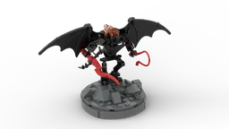 Tiny balrog with stand