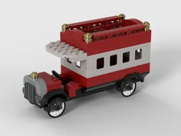 Vintage Double-Decker Bus