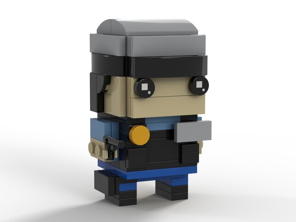 Lego Black Mesa Security Officer (Half-Life)