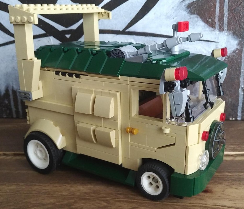 Lego TMNT 1987 Cartoon Van
