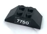 Stickered Assembly 4 x 2 x 1 with '7750' Pattern (Sticker) - Set 7750