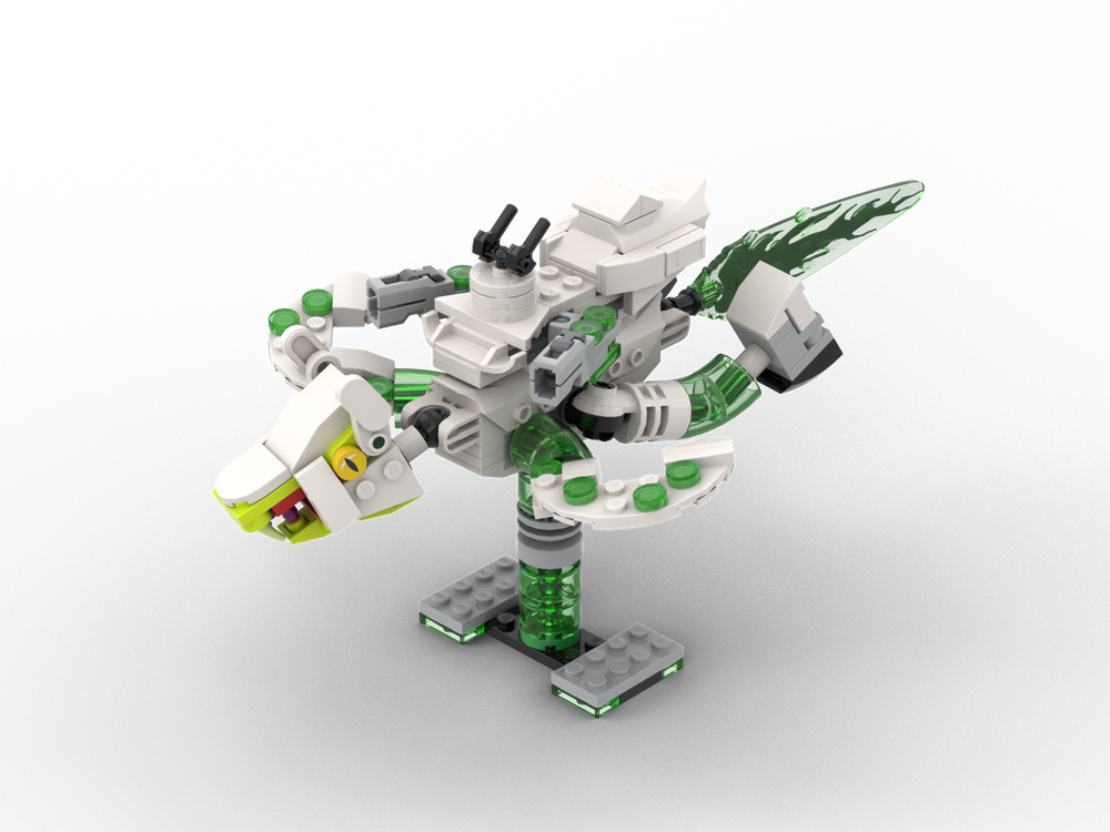 Lego Mateo's Armored Dragon Mount (71471, 71487, & 71454 Alternative)