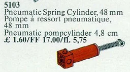 Pneumatic Spring Cylinder, 48 mm