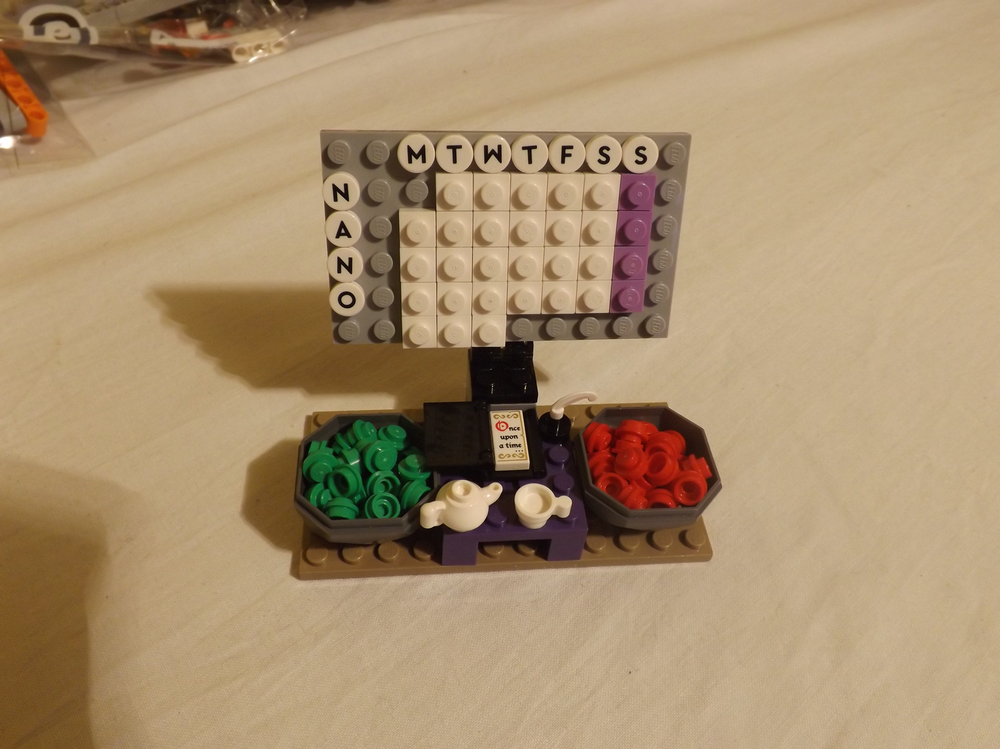Lego NaNoCalendar